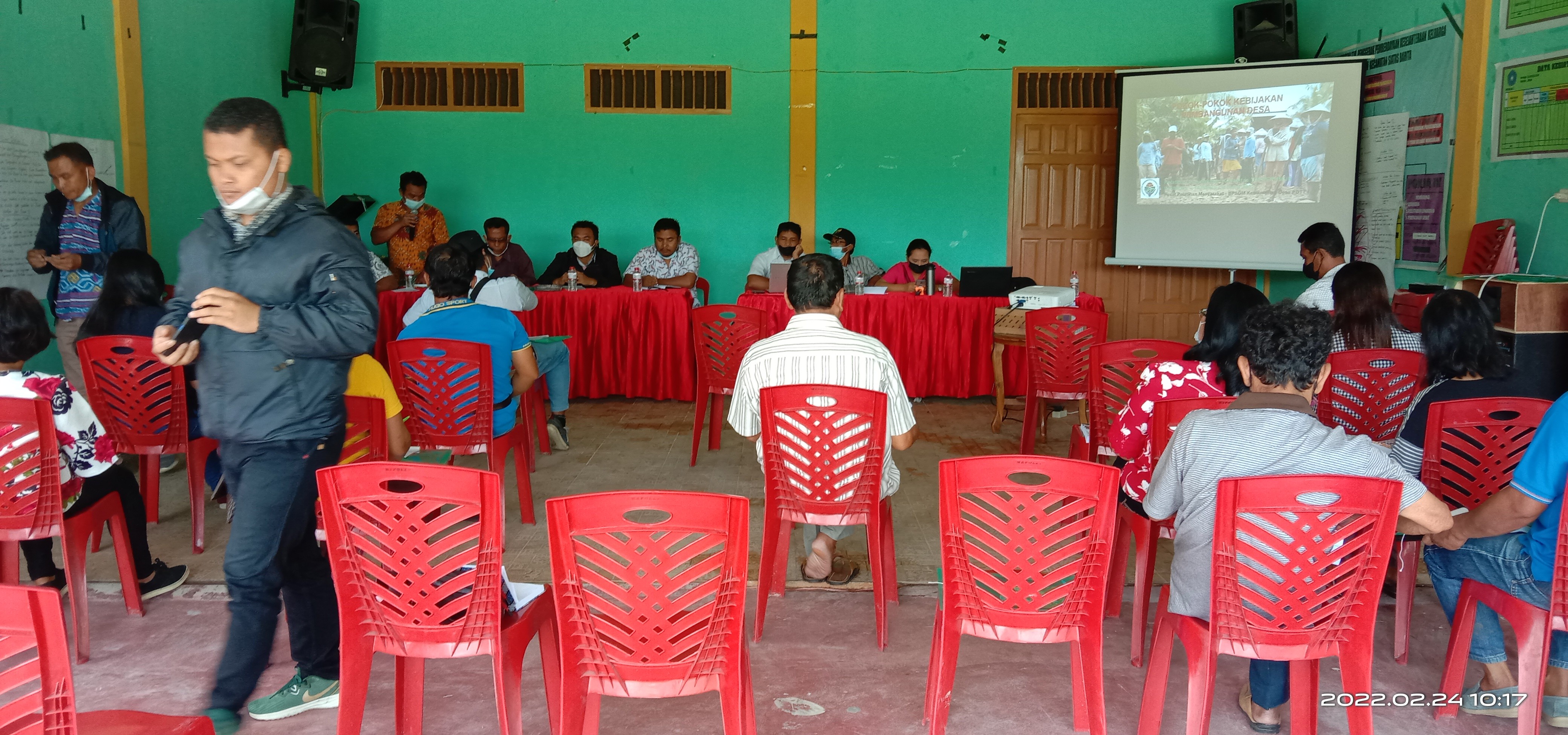 KEGIATAN PEMBEKALAN TIM RPJMDES THN 2022-2027